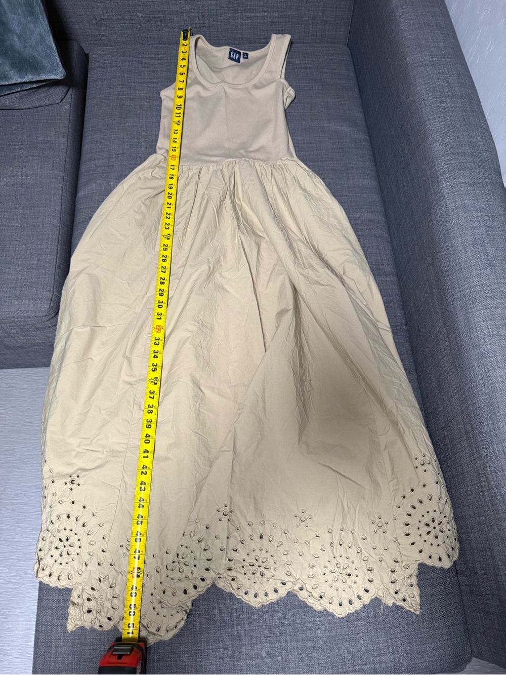 Gap Mixed Media Handkerchief
Hem Midi Dress